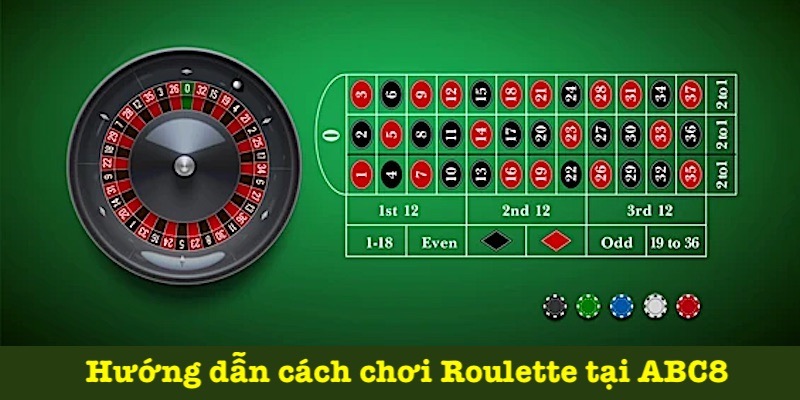 Quy trình chơi Roulette chi tiết tại ABC8
